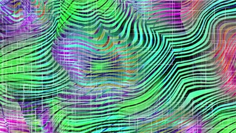 Dynamic Geometric Abstract Motion Stock Footage 325924898