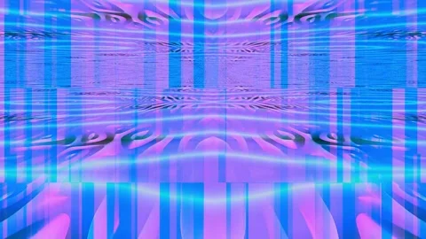 Dynamic Geometric Abstract Motion Stock Footage 325931652