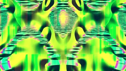 Dynamic Geometric Abstract Motion 動画素材 325931765
