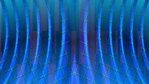 Dynamic Geometric Abstract Motion Stock Footage 325932145