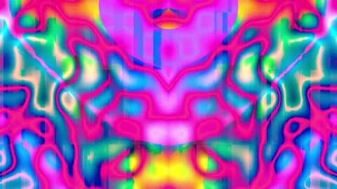 Dynamic Geometric Abstract Motion Vídeo Stock 325932402