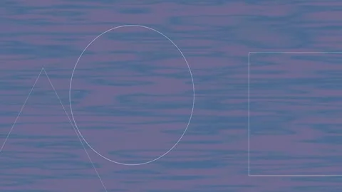 Dynamic Geometric Abstract Motion Stock Footage 325941039