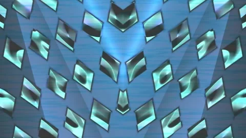 Dynamic Geometric Abstract Motion Stock Footage 325947273