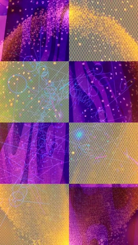 Dynamic Geometric Abstract Motion Vidéo 340671015
