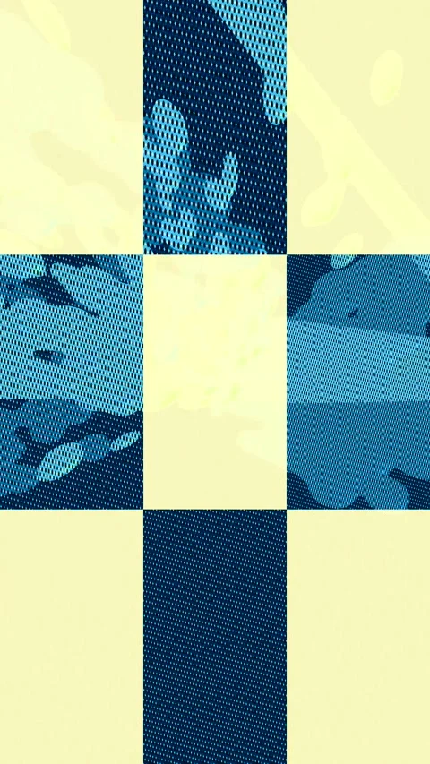 Dynamic Geometric Abstract Motion 動画素材 340683390