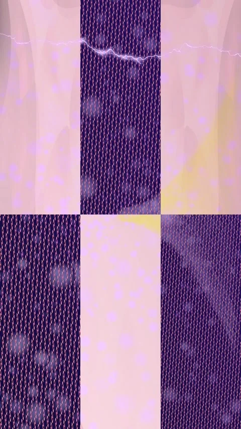 Dynamic Geometric Abstract Motion Stock Footage 340684071