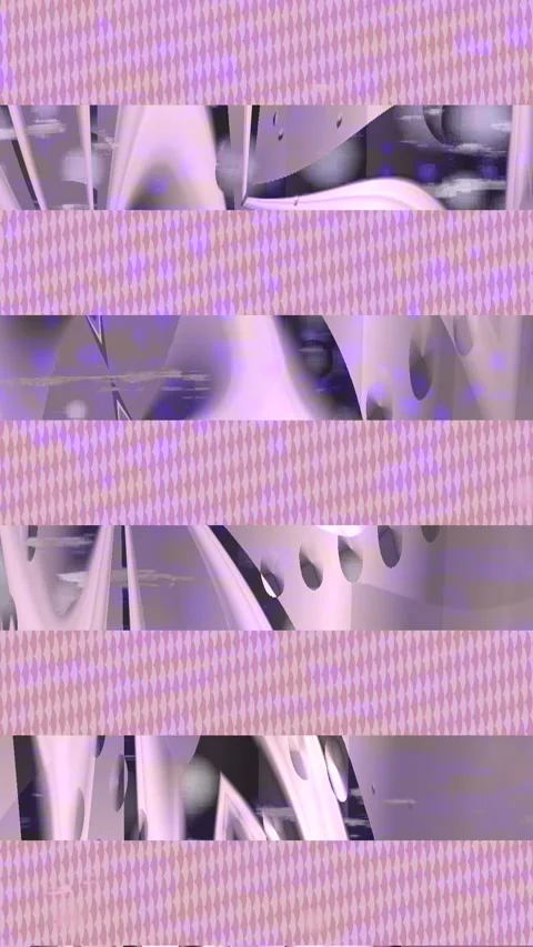 Dynamic Geometric Abstract Motion Vídeo Stock 340718455