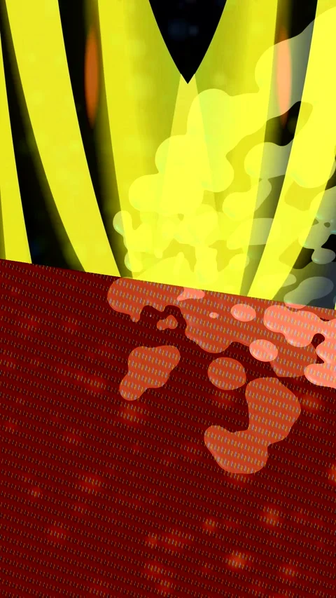 Dynamic Geometric Abstract Motion Vídeo Stock 340736599