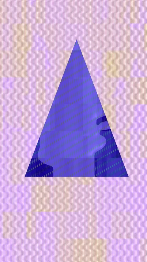 Dynamic Geometric Abstract Motion Vídeo Stock 340739210
