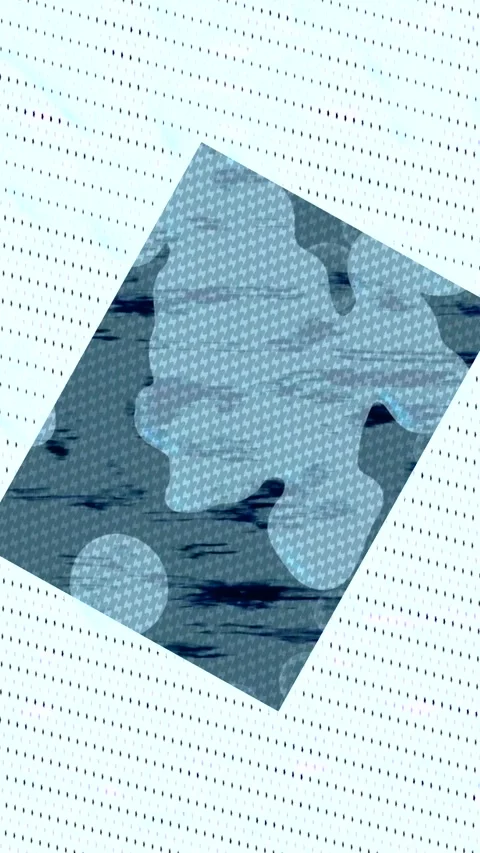 Dynamic Geometric Abstract Motion Stock Footage 340740279