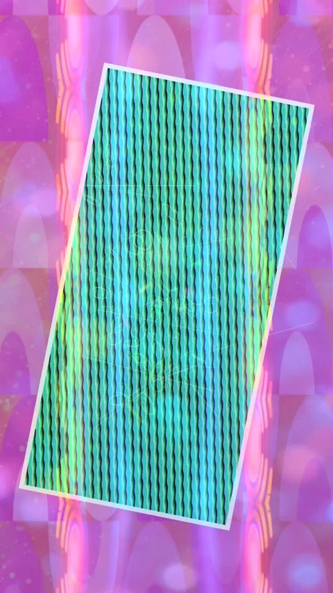 Dynamic Geometric Abstract Motion Vídeo Stock 340740970