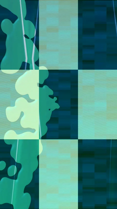 Dynamic Geometric Abstract Motion 動画素材 340749769