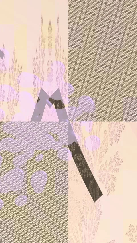 Dynamic Geometric Abstract Motion 스톡 동영상 340751270