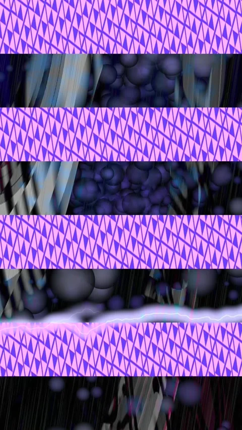 Dynamic Geometric Abstract Motion Vídeo Stock 340751760