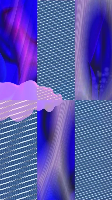 Dynamic Geometric Abstract Motion Vídeo Stock 340756950