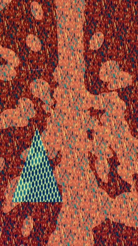 Dynamic Geometric Abstract Motion Stock Footage 340817226