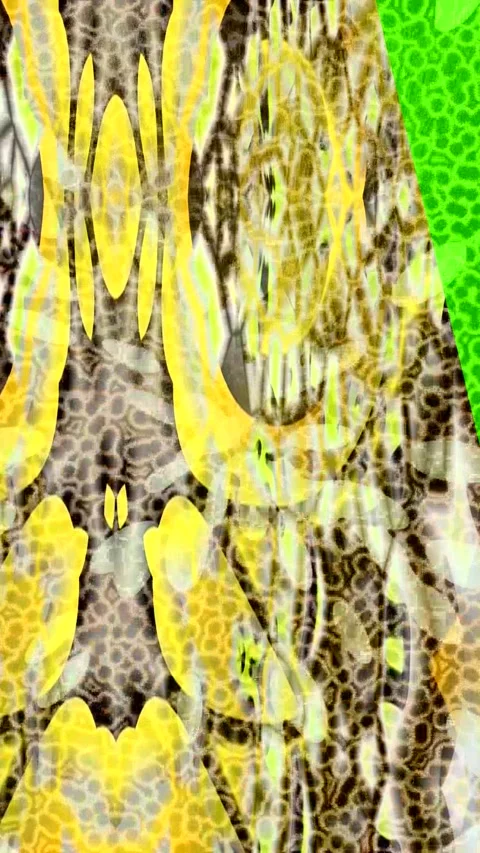 Dynamic Geometric Abstract Motion Stock Footage 340819960