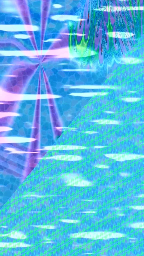 Dynamic Geometric Abstract Motion Stock Footage 340837529