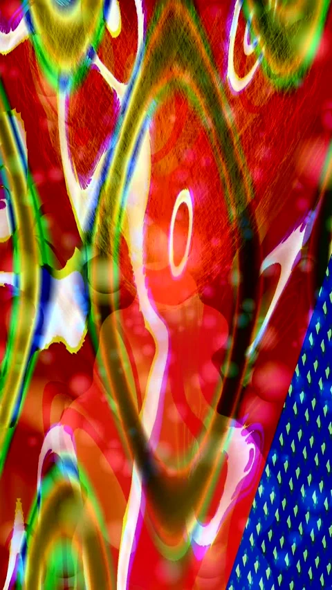 Dynamic Geometric Abstract Motion 스톡 동영상 340844178