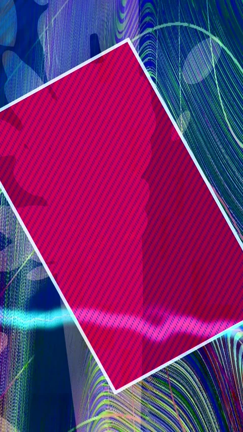 Dynamic Geometric Abstract Motion Vídeo Stock 340849434
