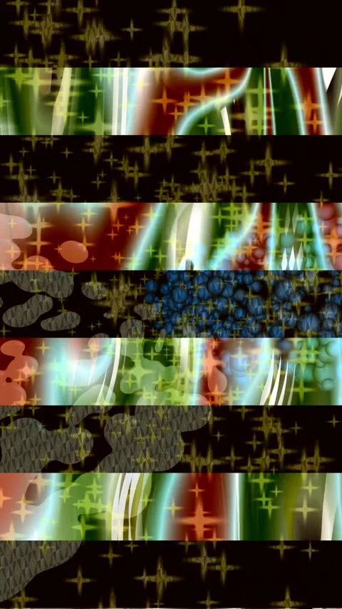 Dynamic Geometric Abstract Motion Stock-Footage 340853496