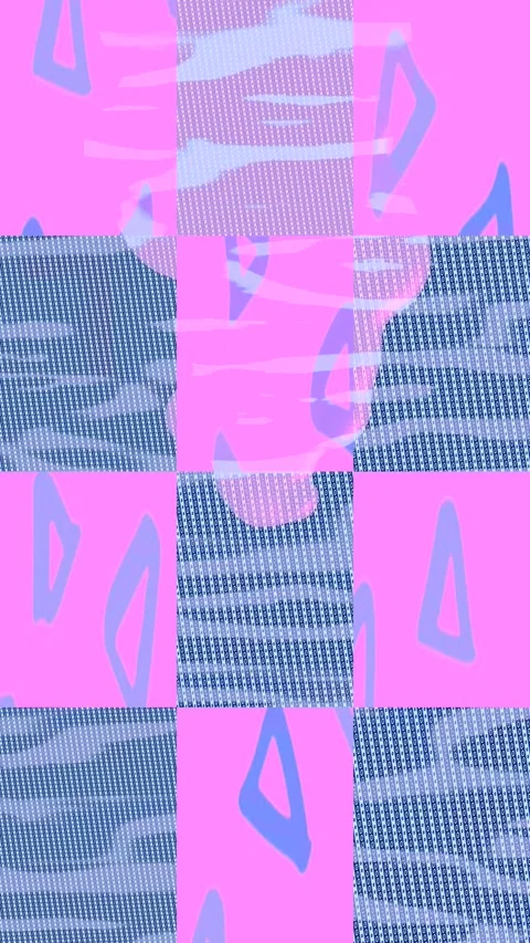 Dynamic Geometric Abstract Motion Stock Footage 340855393