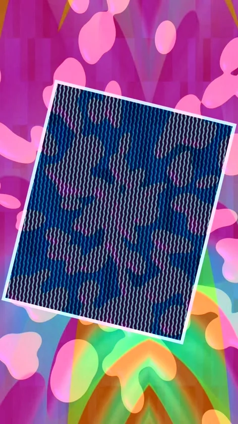 Dynamic Geometric Abstract Motion 스톡 동영상 340855395