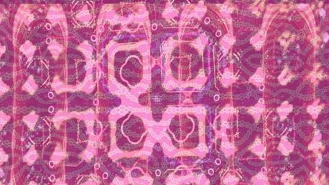 Dynamic Geometric Abstract Motion Vídeo Stock 340931002
