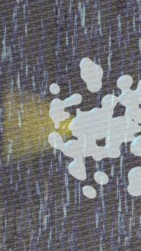 Dynamic Geometric Abstract Motion Vídeo Stock 340988352
