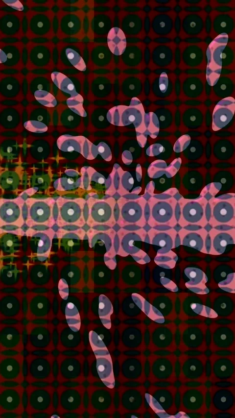 Dynamic Geometric Abstract Motion 動画素材 340990696