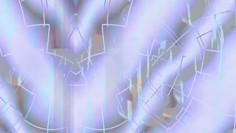 Dynamic Geometric Abstract Motion Vídeos de archivo 340995249