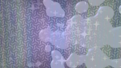 Dynamic Geometric Abstract Motion Vídeo Stock 341008198