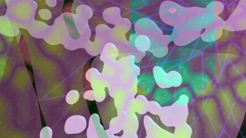 Dynamic Geometric Abstract Motion Видео 341023153