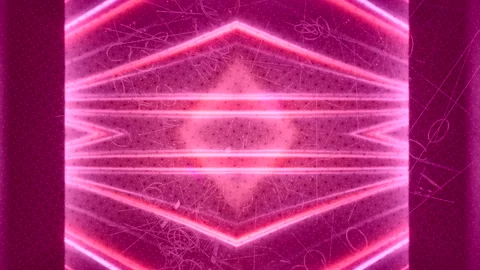 Dynamic Geometric Abstract Motion Vídeo Stock 341028990