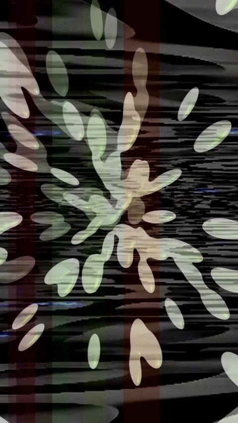 Dynamic Geometric Abstract Motion Vídeo Stock 341030238