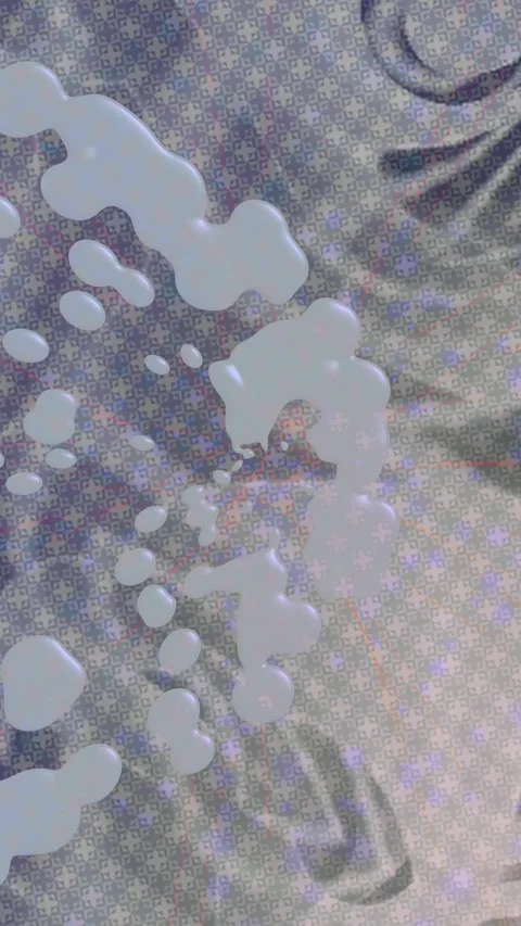 Dynamic Geometric Abstract Motion Vídeo Stock 341041542