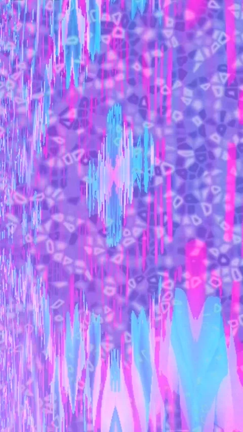 Dynamic Geometric Abstract Motion Vídeo Stock 341048407