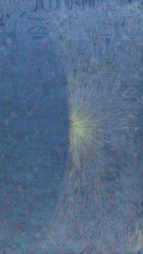 Dynamic Geometric Abstract Motion Vidéo 341115369