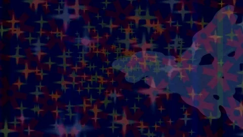 Dynamic Geometric Abstract Motion Vídeos de archivo 341131137