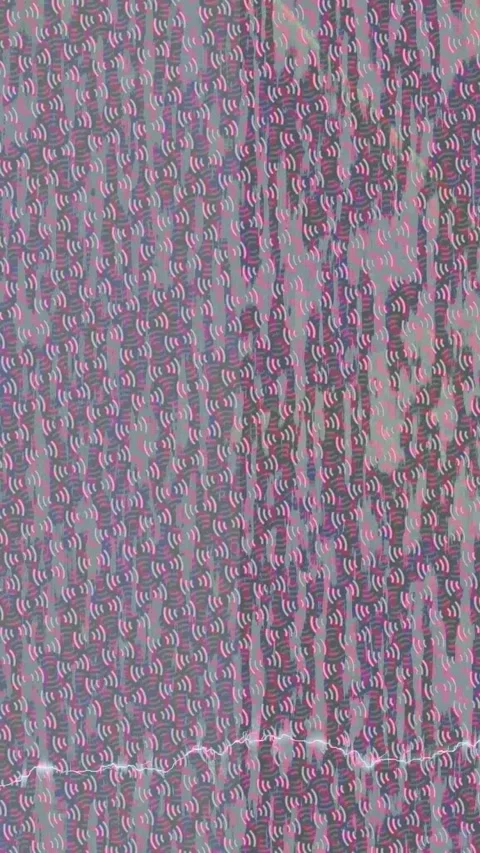 Dynamic Geometric Abstract Motion Vídeo Stock 341145366
