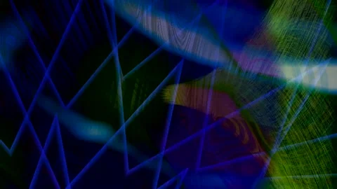 Dynamic Geometric Abstract Motion 動画素材 341147327