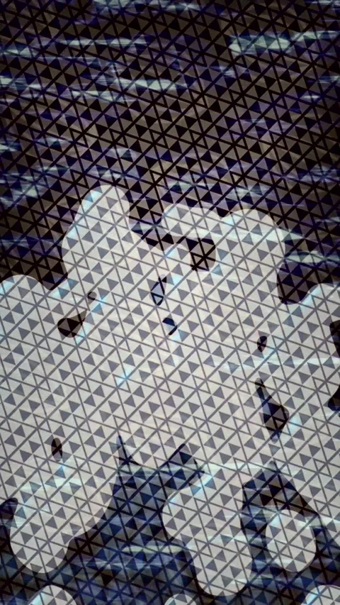 Dynamic Geometric Abstract Motion 스톡 동영상 341175949
