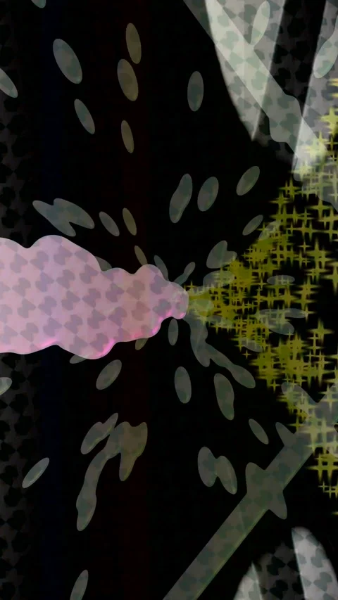 Dynamic Geometric Abstract Motion 動画素材 341184888