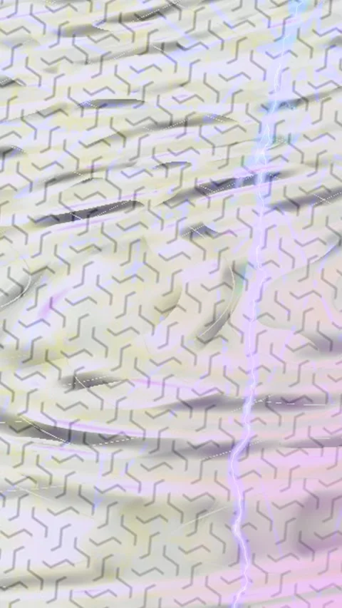 Dynamic Geometric Abstract Motion Vídeo Stock 341216563