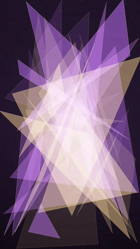 Dynamic Geometric Animation for Modern Design Projects Stock Footage 327625788