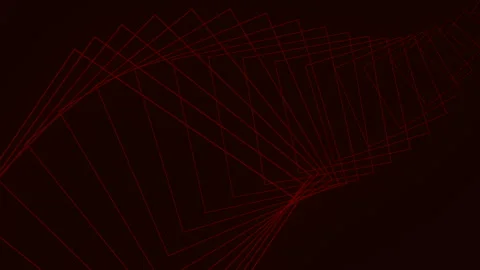 Dynamic geometric pattern zigzag lines and overlapping shapes in striking design Stock Footage 303539526