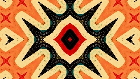 Dynamic geometric patterns in vibrant colors for immersive experiences Stock Footage 292146003