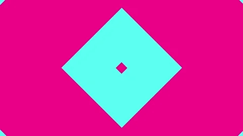Dynamic geometric shape abstract background designAbstract background Blue .. Vídeo Stock 281400224