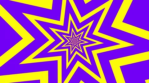 Dynamic geometric shape abstract background designAbstract background Blue .. Video stock 281400295