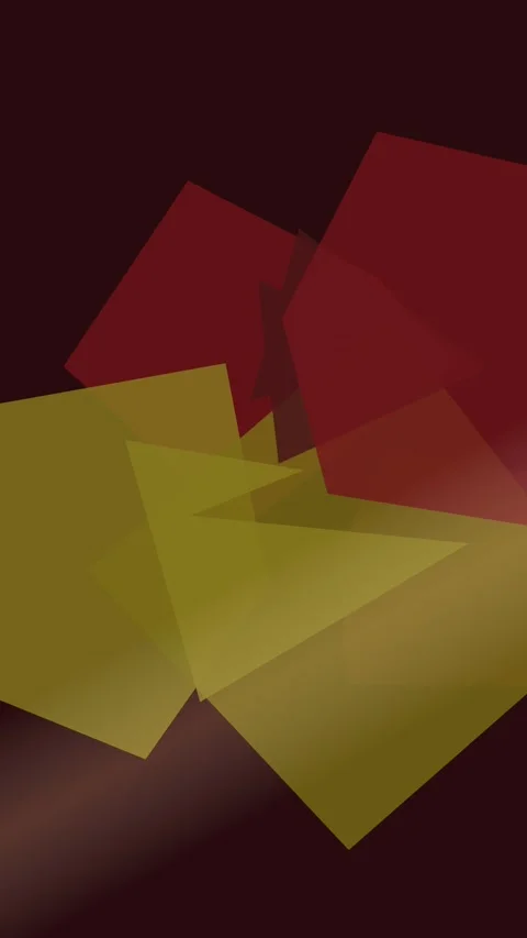 Dynamic geometric shapes create an abstract, mesmerizing visual experience Stock Footage 327941503